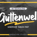 Guttenwell Font Poster 1