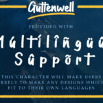 Guttenwell Font Poster 10