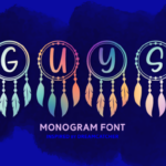 Guys Font Poster 1