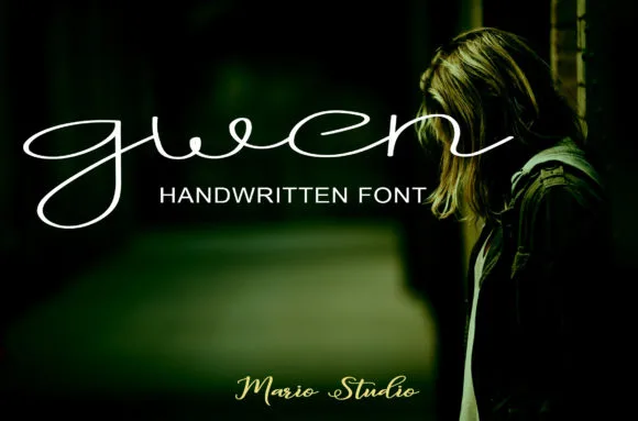 Gwen Font Gwen Font Poster 1