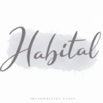 Habital Font Poster 1