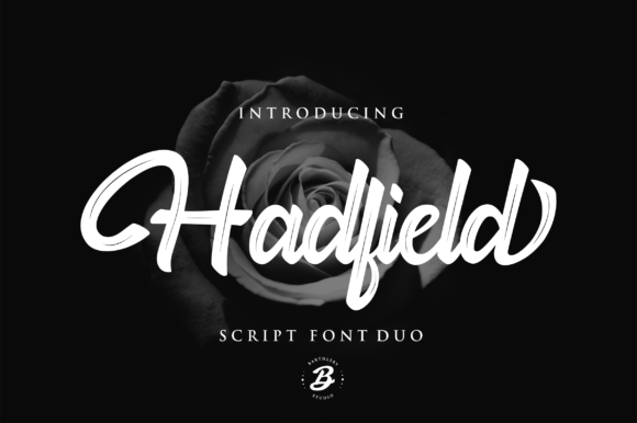 Hadfield Script Font Poster 1