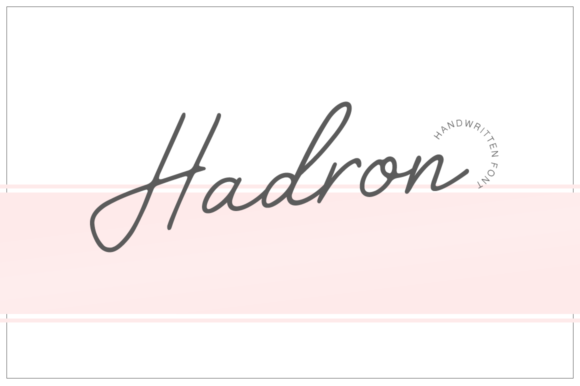 Hadron Font