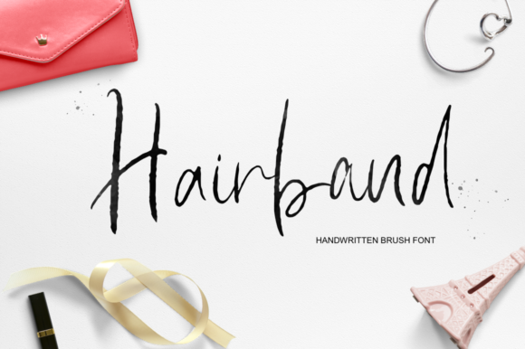 Hairband Font Poster 1