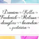 Halfesika Script Font Poster 3