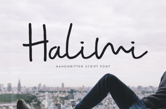 Halimi Font Poster 1