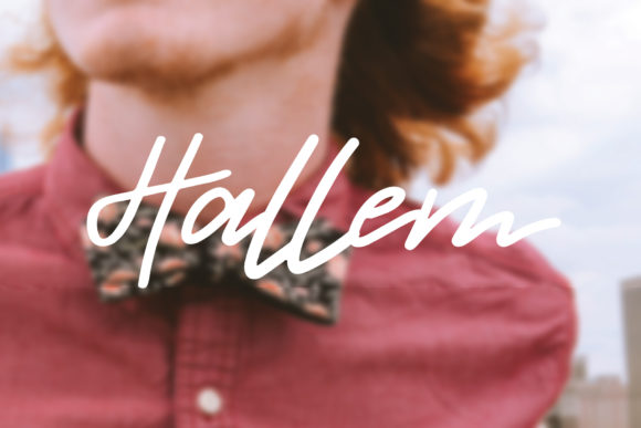 Hallem Font Poster 1