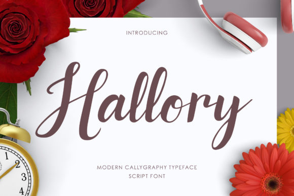 Hallory Font Poster 1