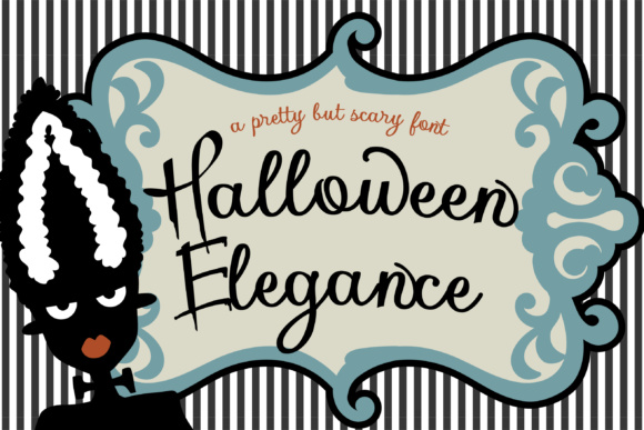 Halloween Elegance Font Poster 1