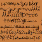 Halloween Elegance Font Poster 3