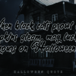 Halloween Story Font Poster 2