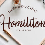 Hamiliton Font Poster 1