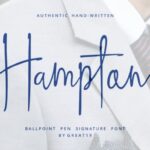 Hampton Font Poster 1