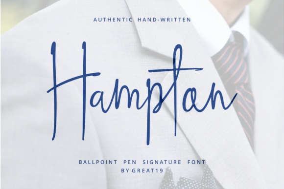 Hampton Font Poster 1