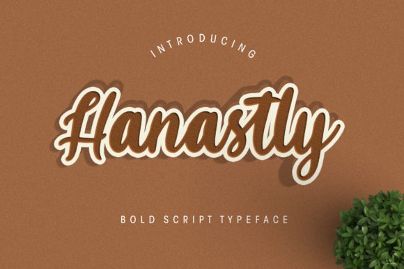 Hanastly Font Poster 1