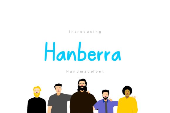 Hanberra Font Poster 1