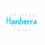 Hanberra Font Poster 5