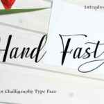Hand Fast Font Poster 1