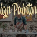 Hand Paint Font Poster 5