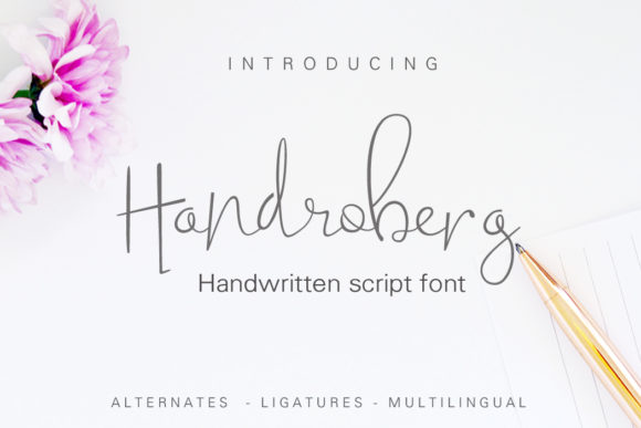 Handroberg Font