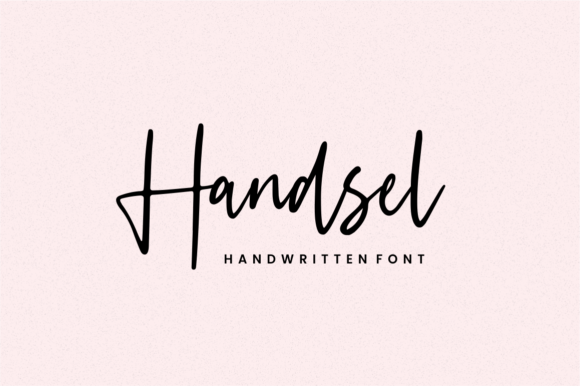 Handsel Font Poster 1