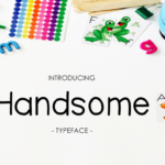 Handsome Font Poster 1