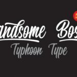 Handsome Boss Font Poster 1