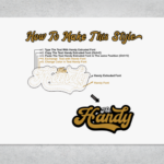 Handy Script Font Poster 7