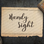 Handy Sight Font Poster 1