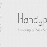 Handypot Font Poster 1