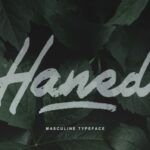 Haned Font Poster 1