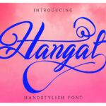 Hangat Font Poster 1
