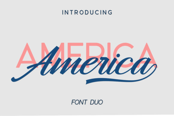 Hangberd America Duo Font Poster 1