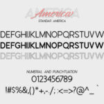 Hangberd America Duo Font Poster 6