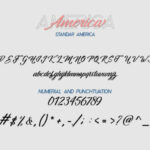 Hangberd America Duo Font Poster 7