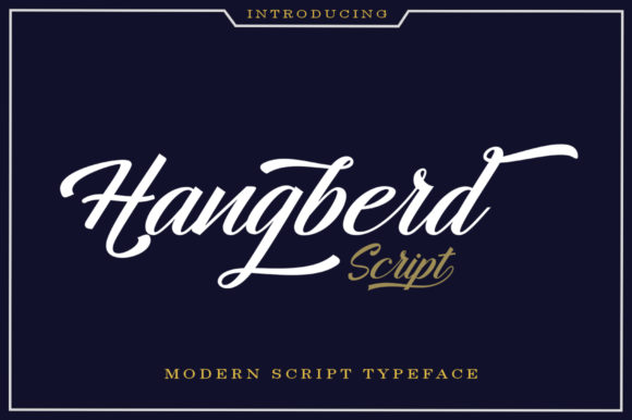 Hangberd Script Font