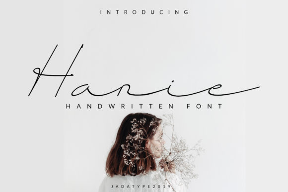 Hanie Font Poster 1