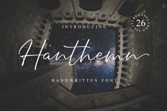 Hanthen Font Poster 1