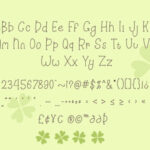 Happy Clover Family Font Poster 7