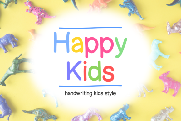 Happy Kids Font Happy Kids Font Poster 1
