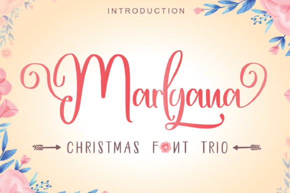 Happy Marlyana TrioFamily Font