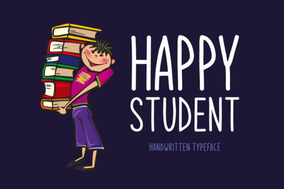 Happy Student Font