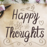 Happy Thoughts Font Poster 1