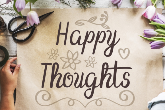 Happy Thoughts Font