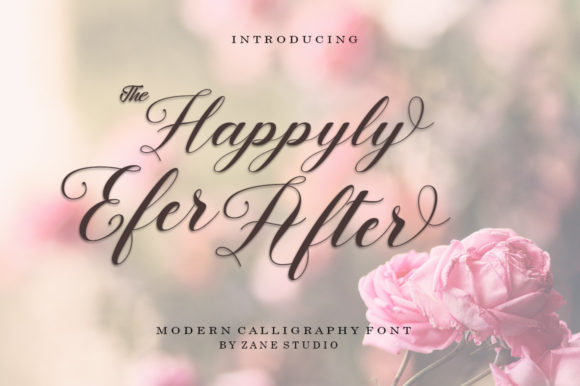 Happyly Ever After Font Poster 1