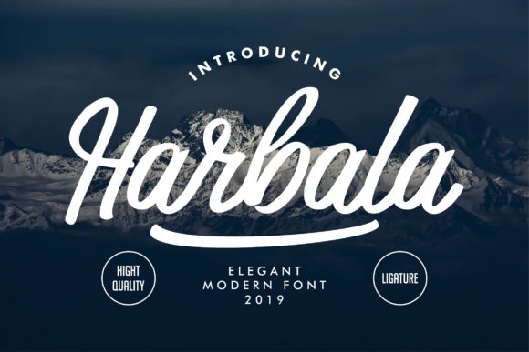 Harbala Font Poster 1