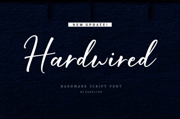 Hardwired Font Poster 1