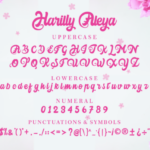Harilly Aleya Font Poster 4