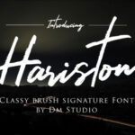 Hariston Font Poster 1