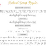 Harland Script Font Poster 8